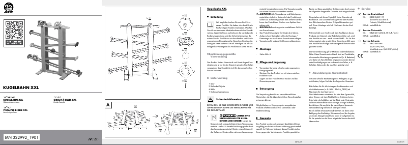 Page 1 de la notice Manuel utilisateur Playtive HG05216