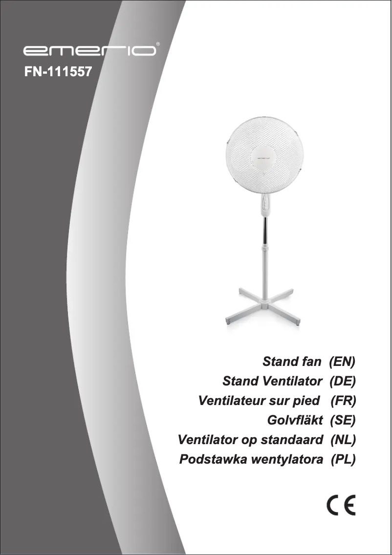 Página 1 del manual Manual de usuario Emerio FN-111557