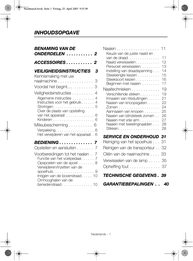 Page 1 de la notice Manuel utilisateur Victoria FY-700