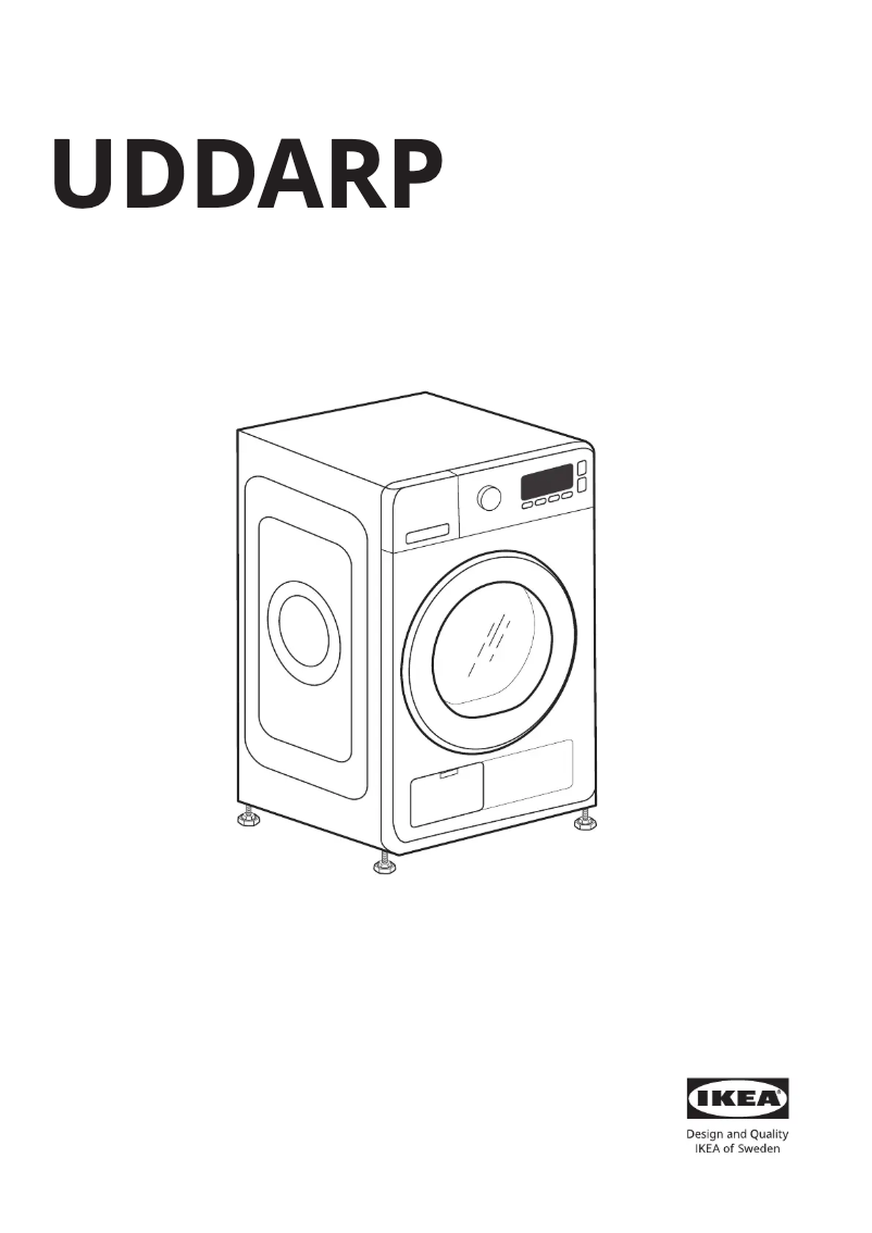 Page 1 de la notice Manuel utilisateur Ikea UDDARP 005.281.53