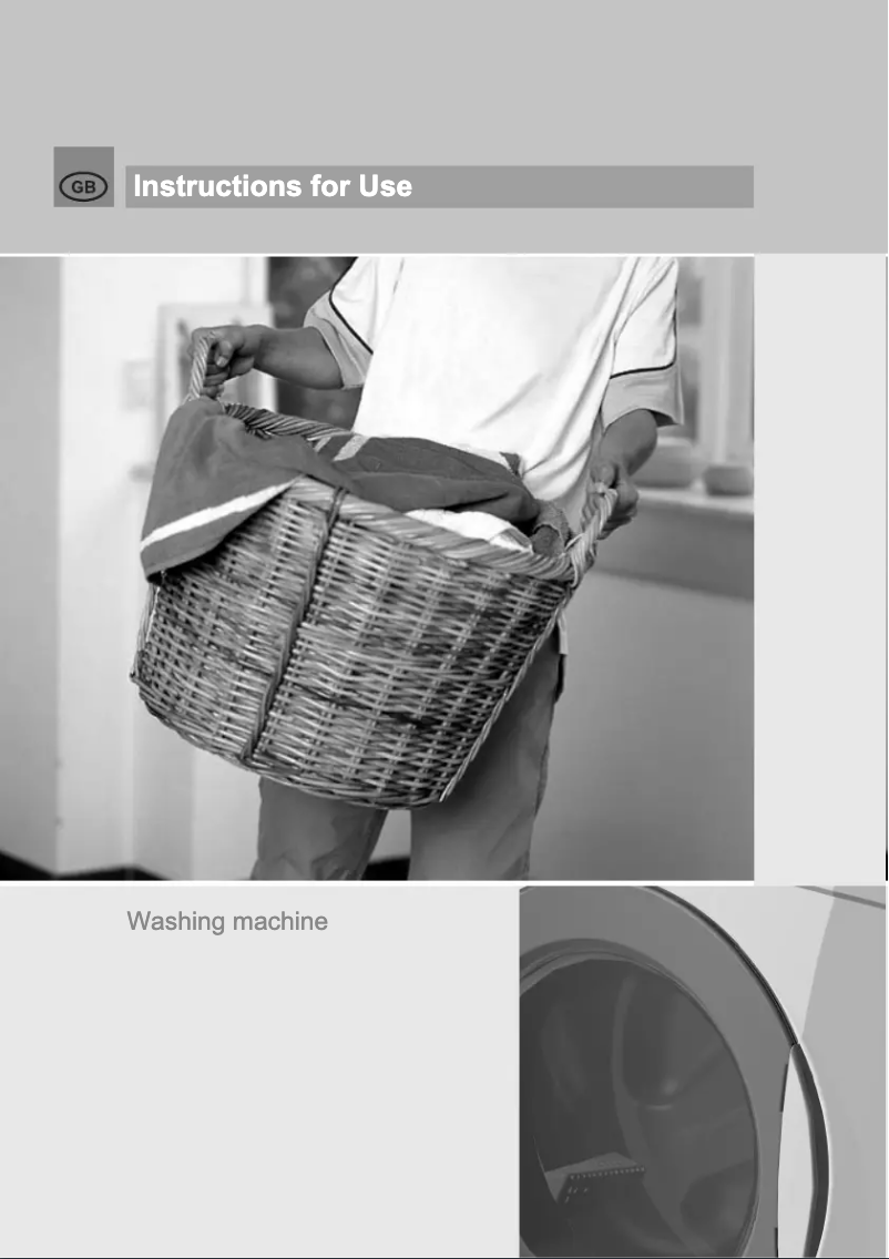 Página 1 del manual Manual de usuario Gorenje WU63121