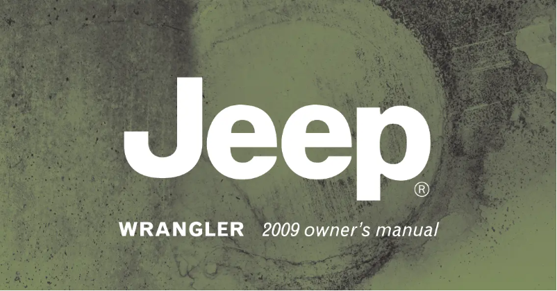 Page 1 de la notice Manuel utilisateur Jeep Wrangler Unlimited (2009)