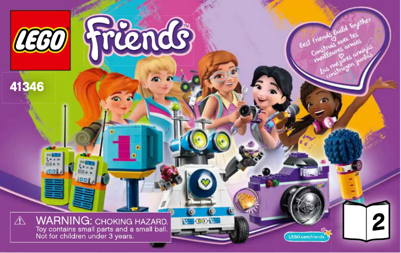 Page 1 de la notice Manuel utilisateur Lego Friends 41346