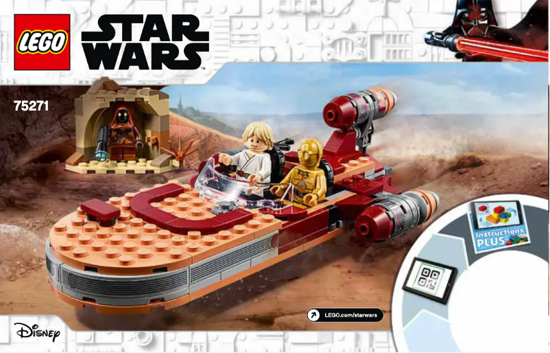 Page 1 de la notice Manuel utilisateur Lego Star Wars 75271