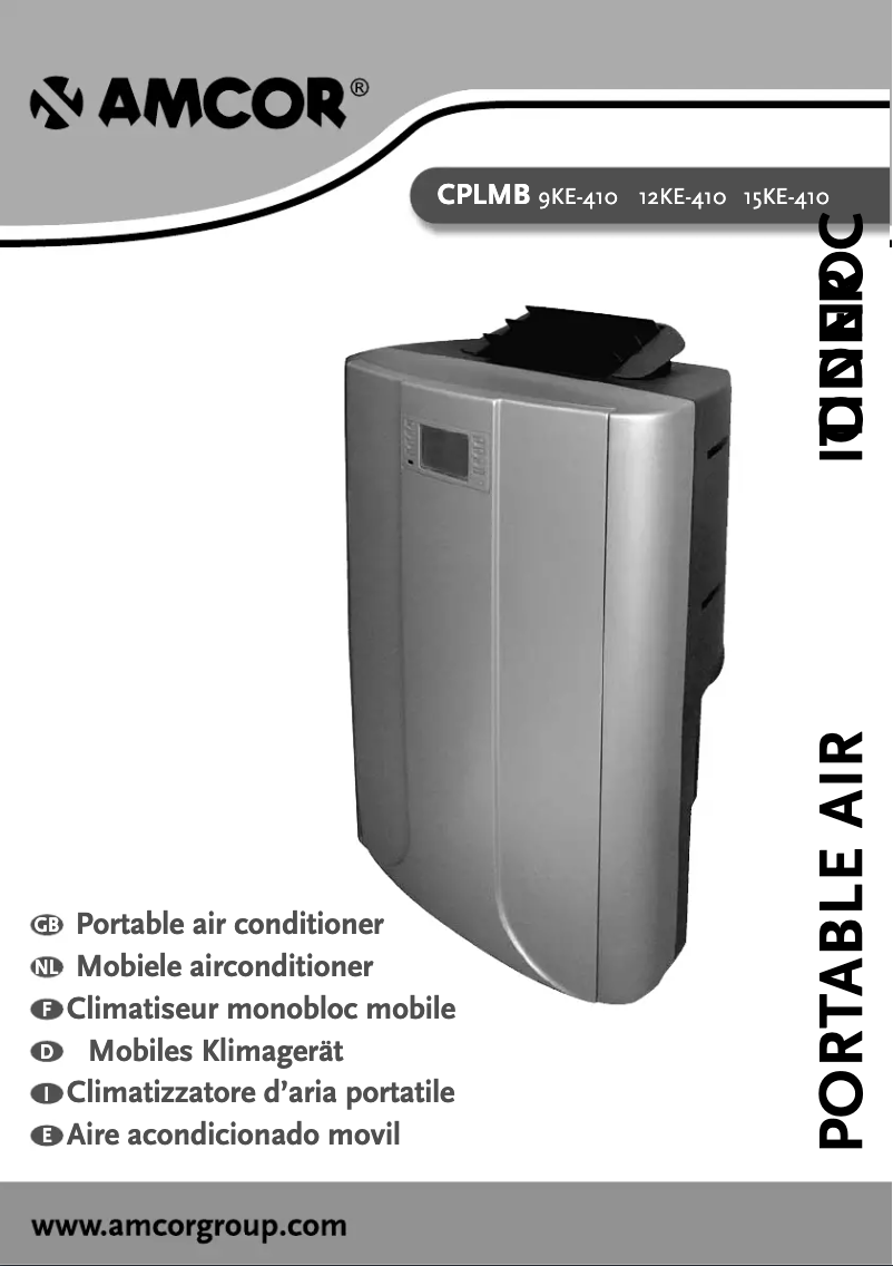 Page 1 de la notice Manuel utilisateur Amcor CPLMB 15KE-410