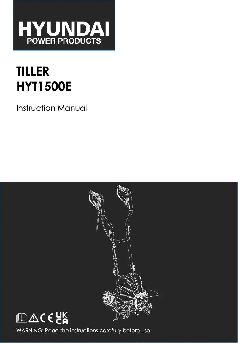 Page 1 of the manual User Manual Hyundai HYT1500E