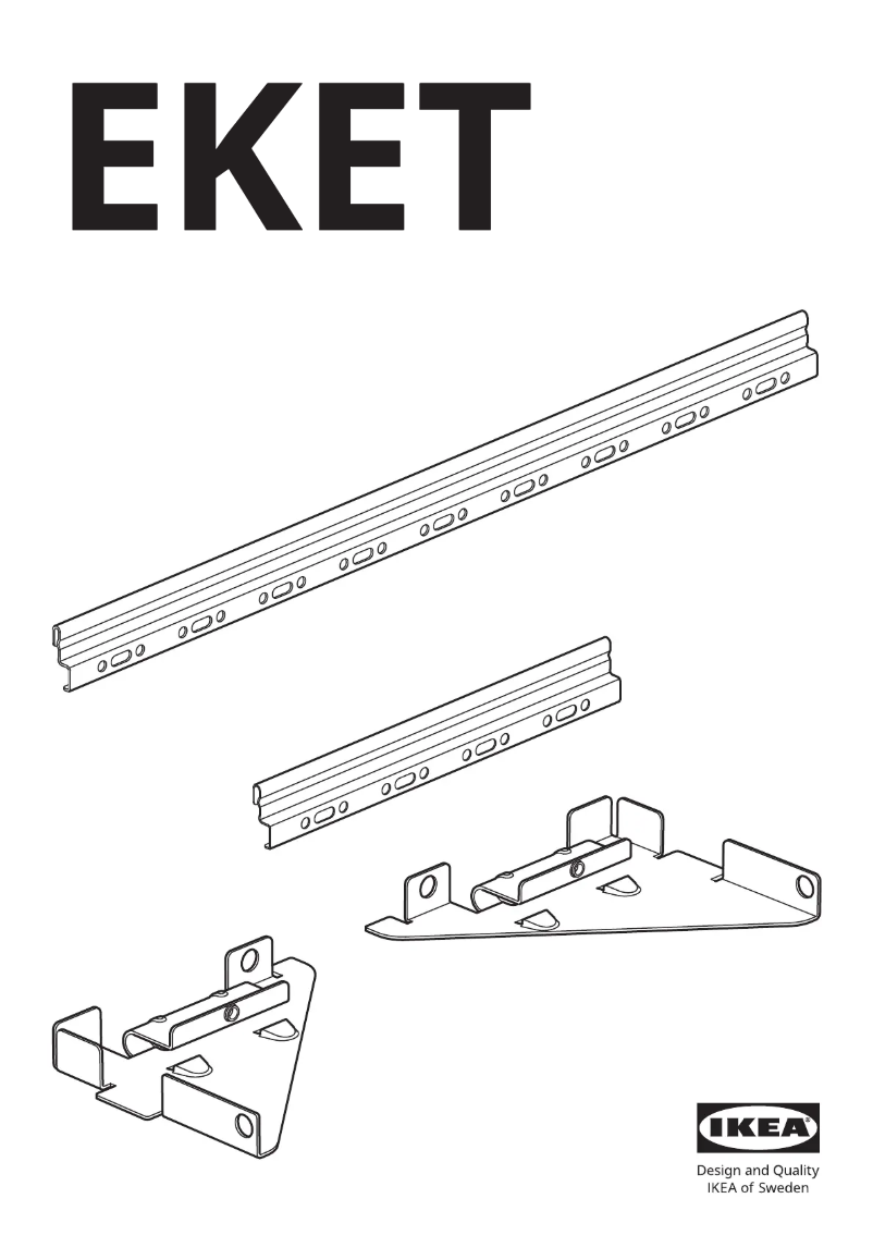 Page 1 de la notice Manuel utilisateur Ikea EKET 803.400.48