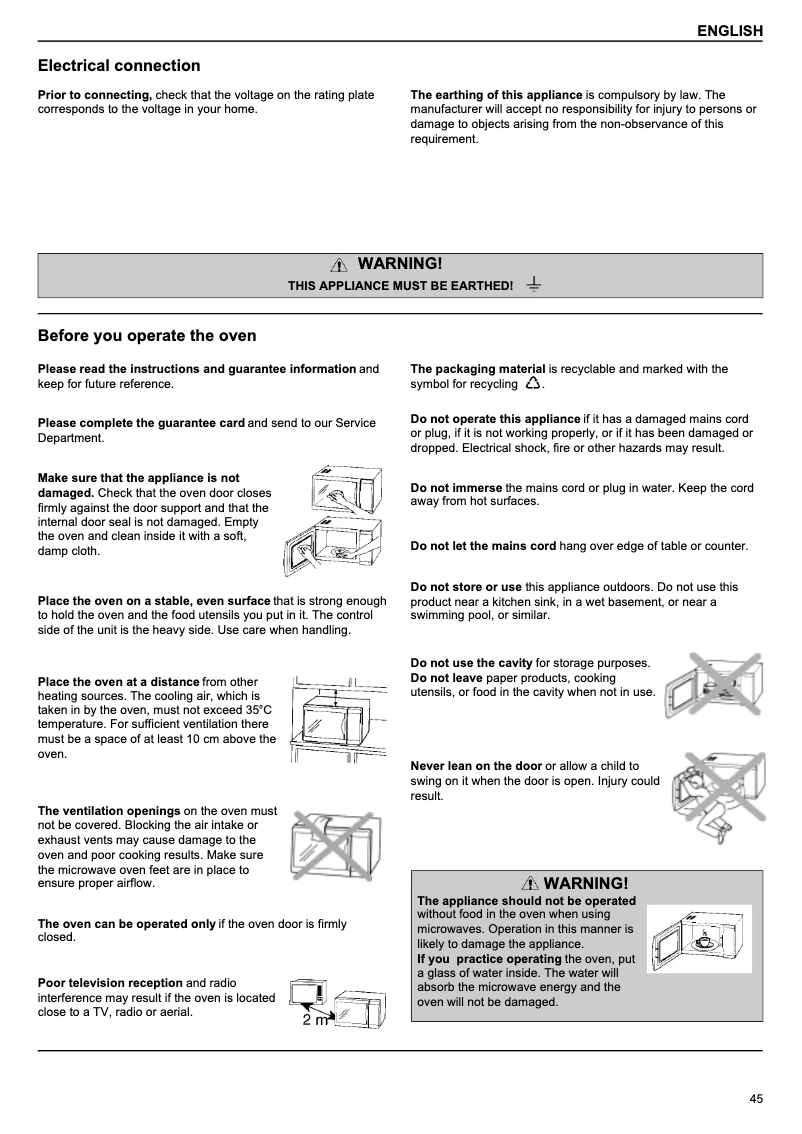 Page 1 de la notice Manuel utilisateur Ignis AKL 536
