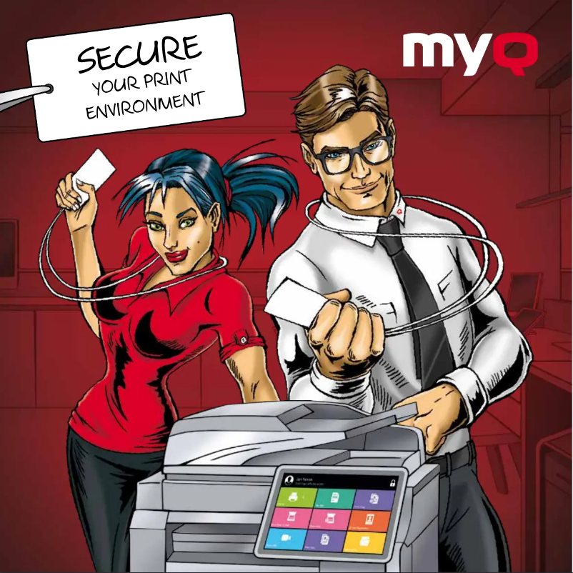 Page 1 de la notice Brochure Kyocera MyQ