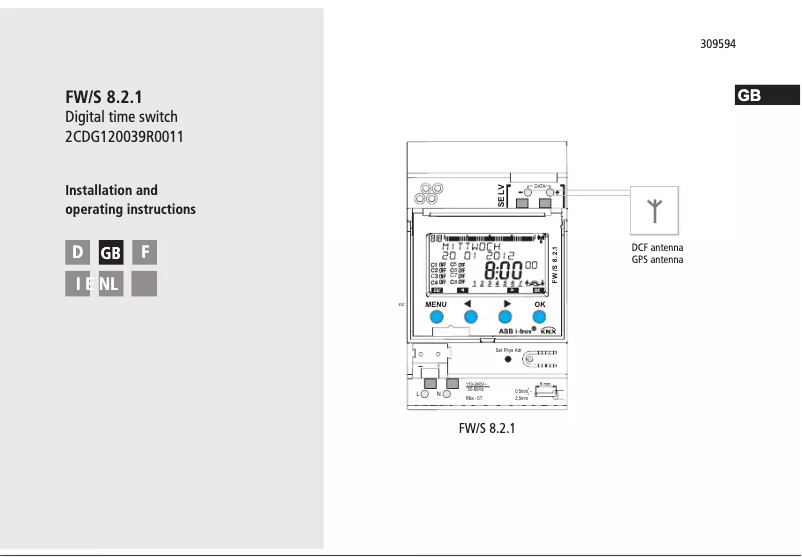 Page 1 de la notice Manuel utilisateur ABB FW/S 8.2.1