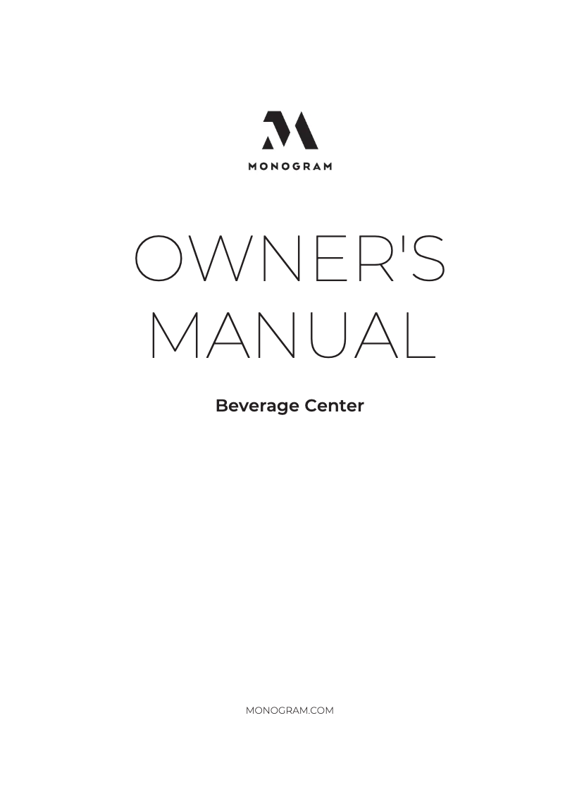 Image de la première page du manuel de l'appareil ZDBI240WII