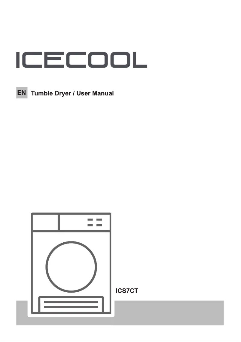 Page 1 de la notice Manuel utilisateur Icecool ICS7CT