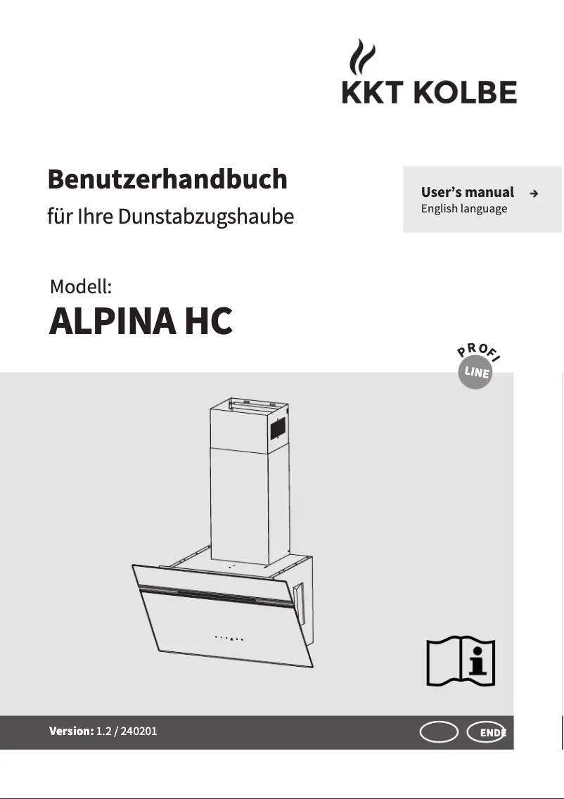Page 1 de la notice Manuel utilisateur KKT Kolbe ALPINA609HC