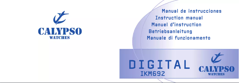 Página 1 del manual Manual de usuario Calypso K5500