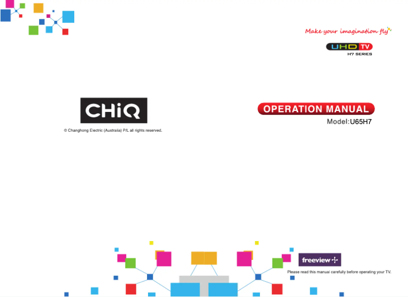 Página 1 del manual Manual de usuario CHiQ U65H7