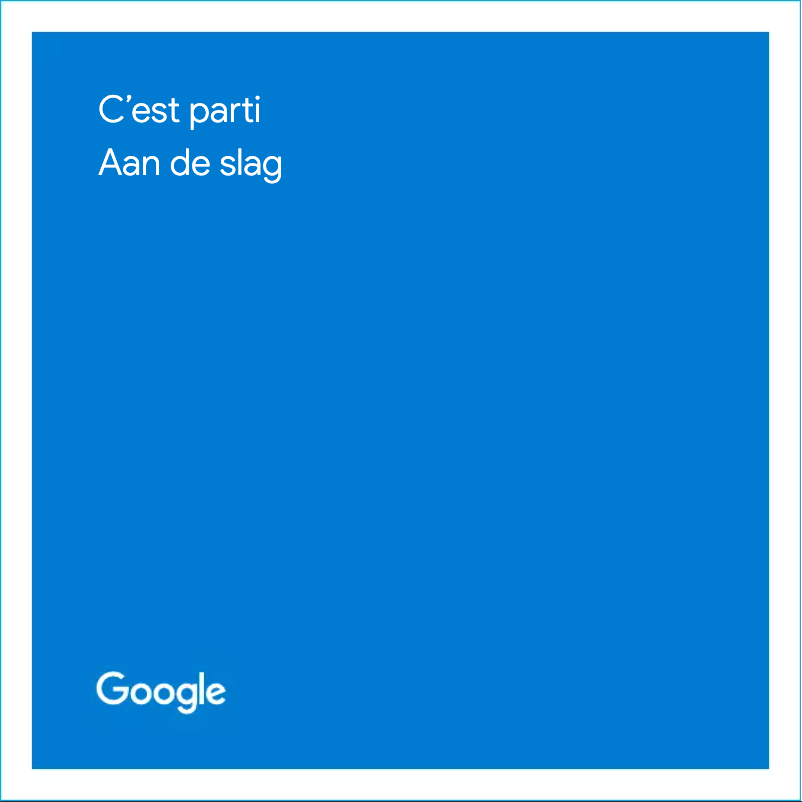 Page 1 de la notice Manuel utilisateur Google Nest Wifi
