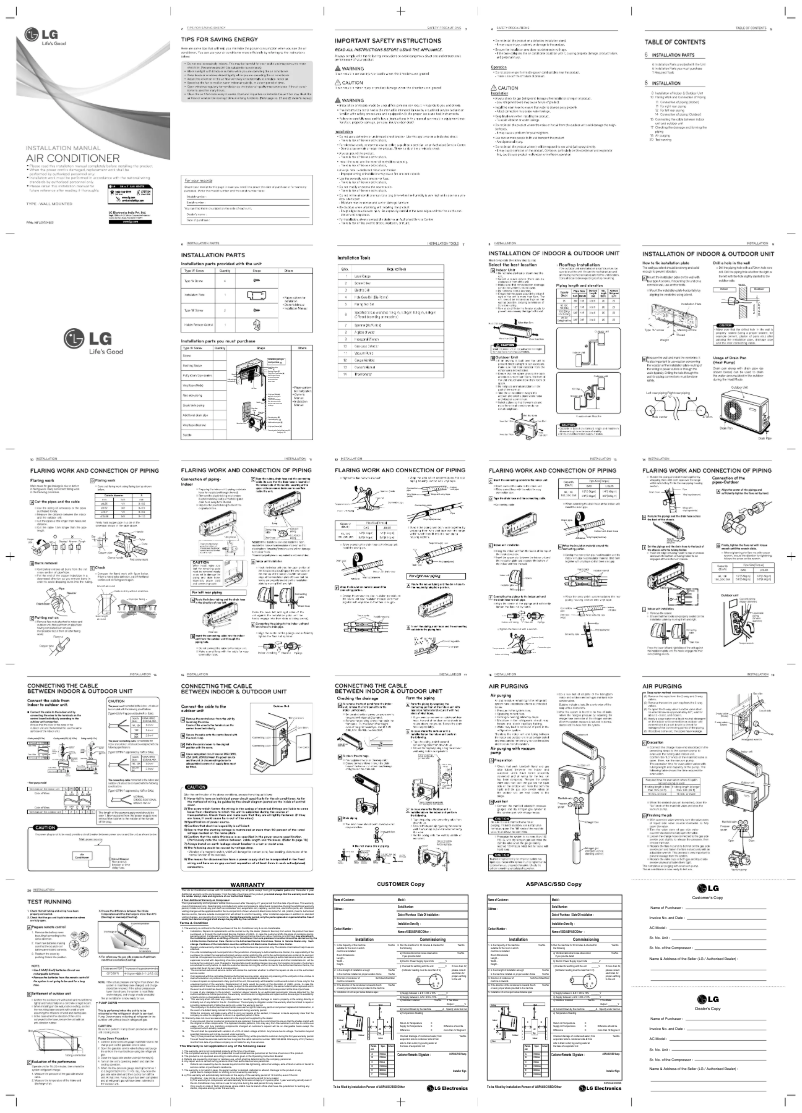 Página 1 del manual Manual de usuario LG LSU5UR2A