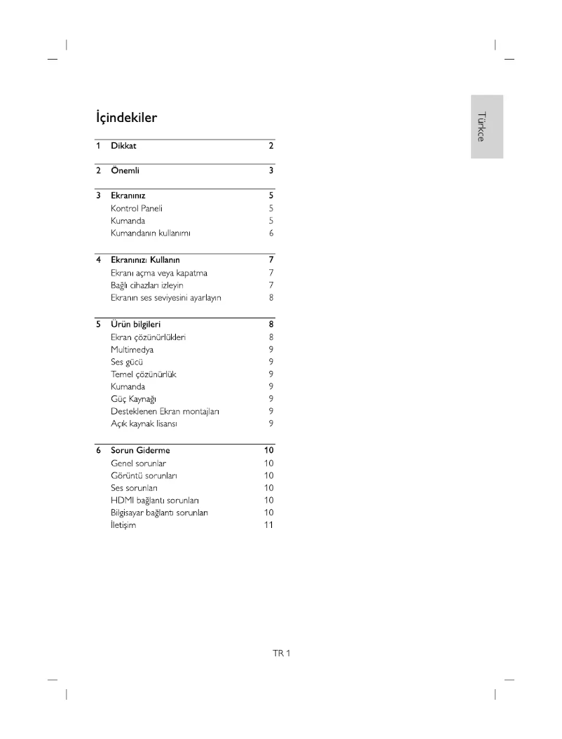 Page n°1 - Manuel utilisateur Philips Signage Solutions 43BDL4012N