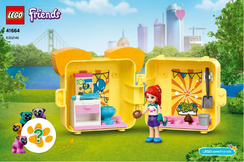 Page 1 de la notice Manuel utilisateur Lego Friends 41664