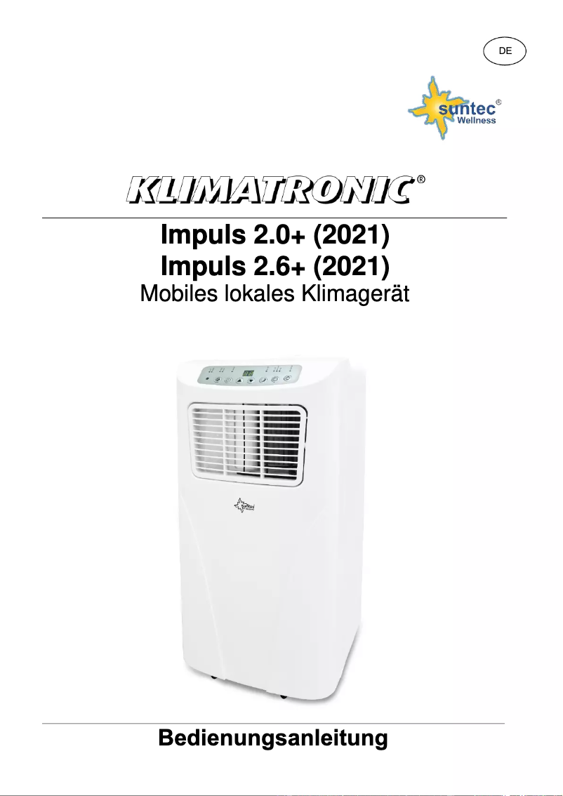 Page 1 de la notice Manuel utilisateur Suntec Impuls 20+