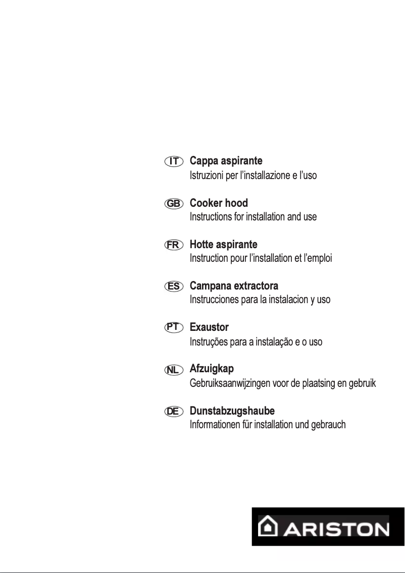 Page 1 de la notice Manuel utilisateur Ariston Thermo SL16.1P