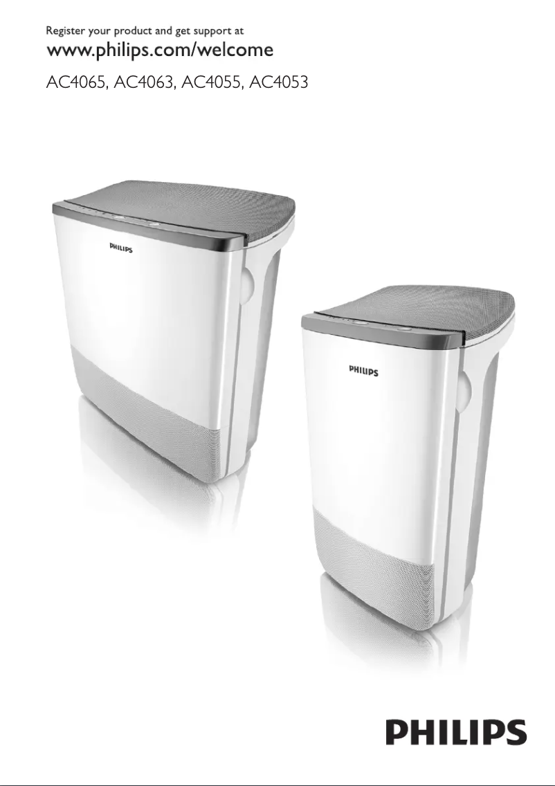 Page n°1 - Manuel utilisateur Philips AC4065