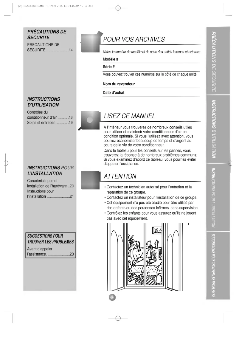 Página 1 del manual Manual de usuario LG LWN1860QCG