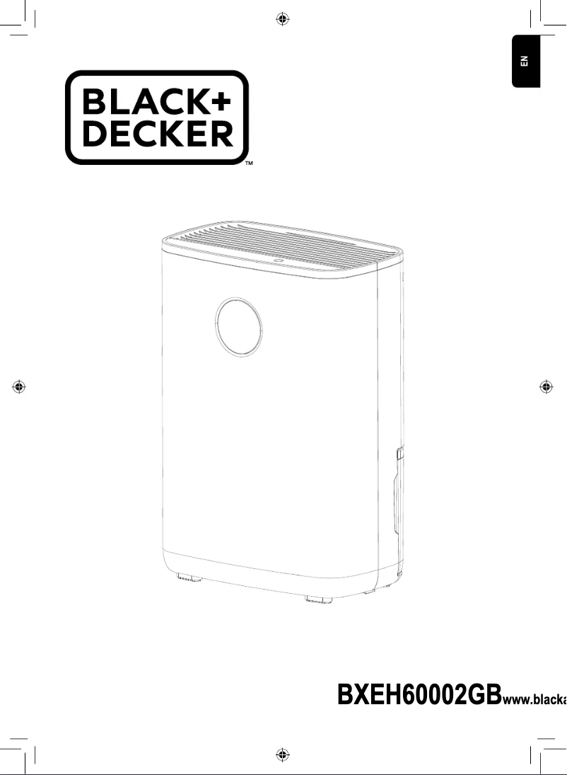 Page n°1 - Manuel utilisateur Black & Decker BXEH60002GB