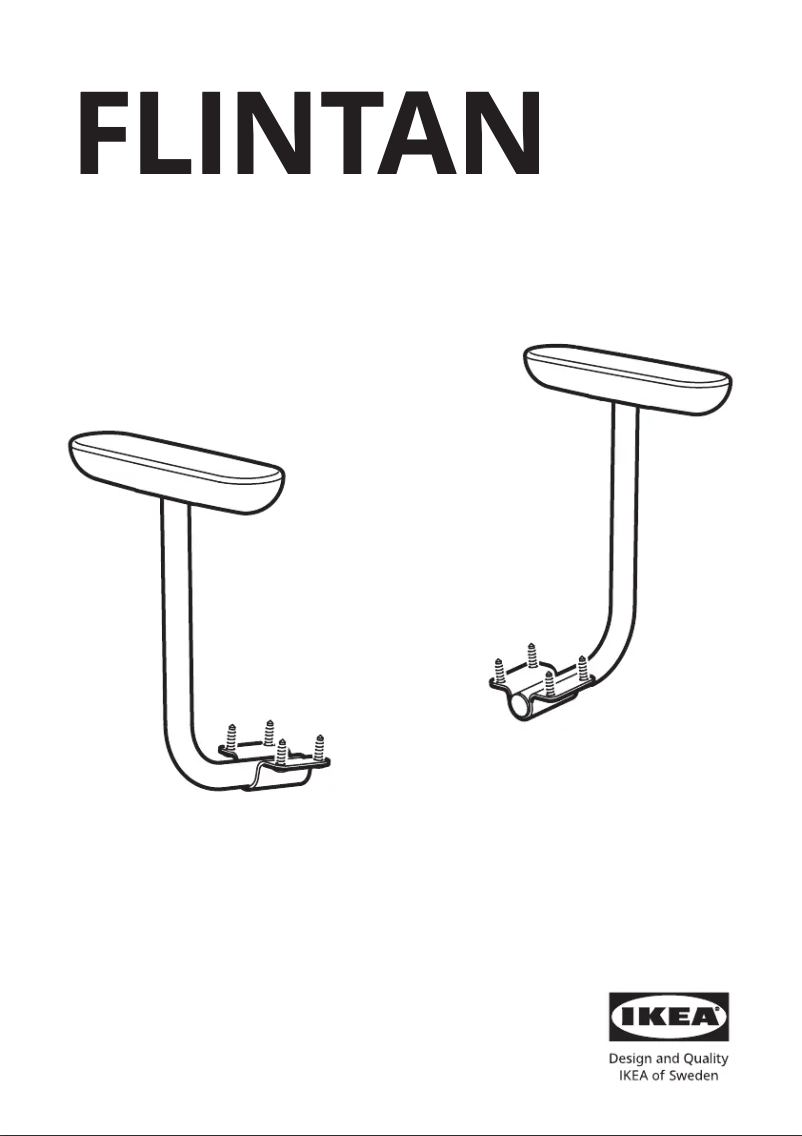 Page 1 de la notice Manuel utilisateur Ikea FLINTAN 905.925.64