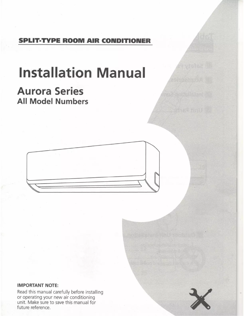 Página 1 del manual Manual de usuario Daizuki DX18X426F-19