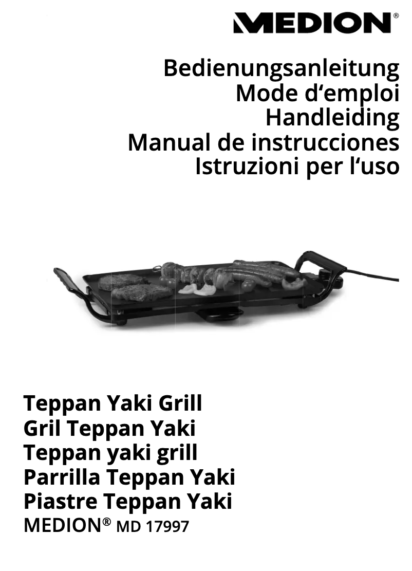 Page 1 de la notice Manuel utilisateur Medion MD 17997