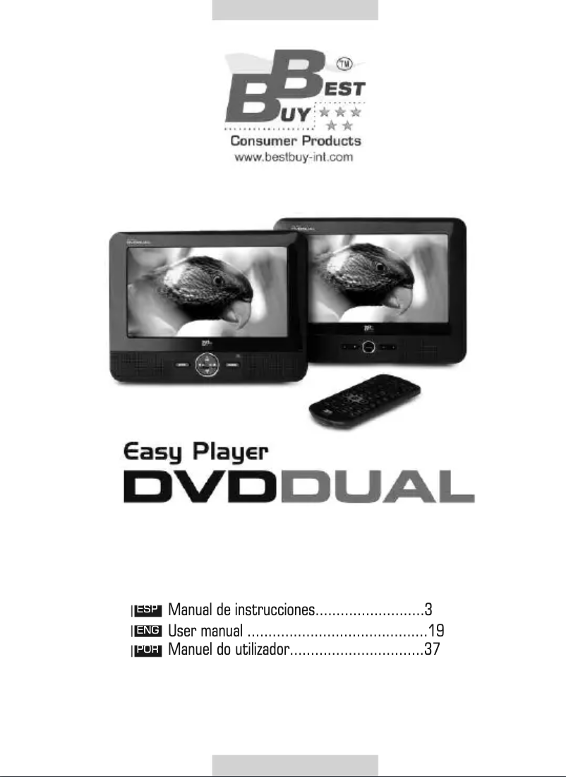 Page 1 de la notice Manuel utilisateur Best Buy DVD Dual