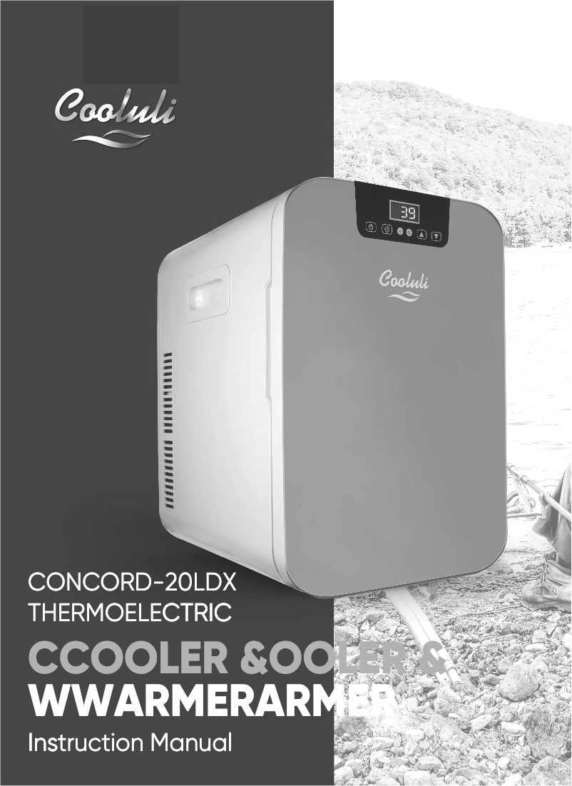 Page 1 de la notice Manuel utilisateur Cooluli C20LDXP