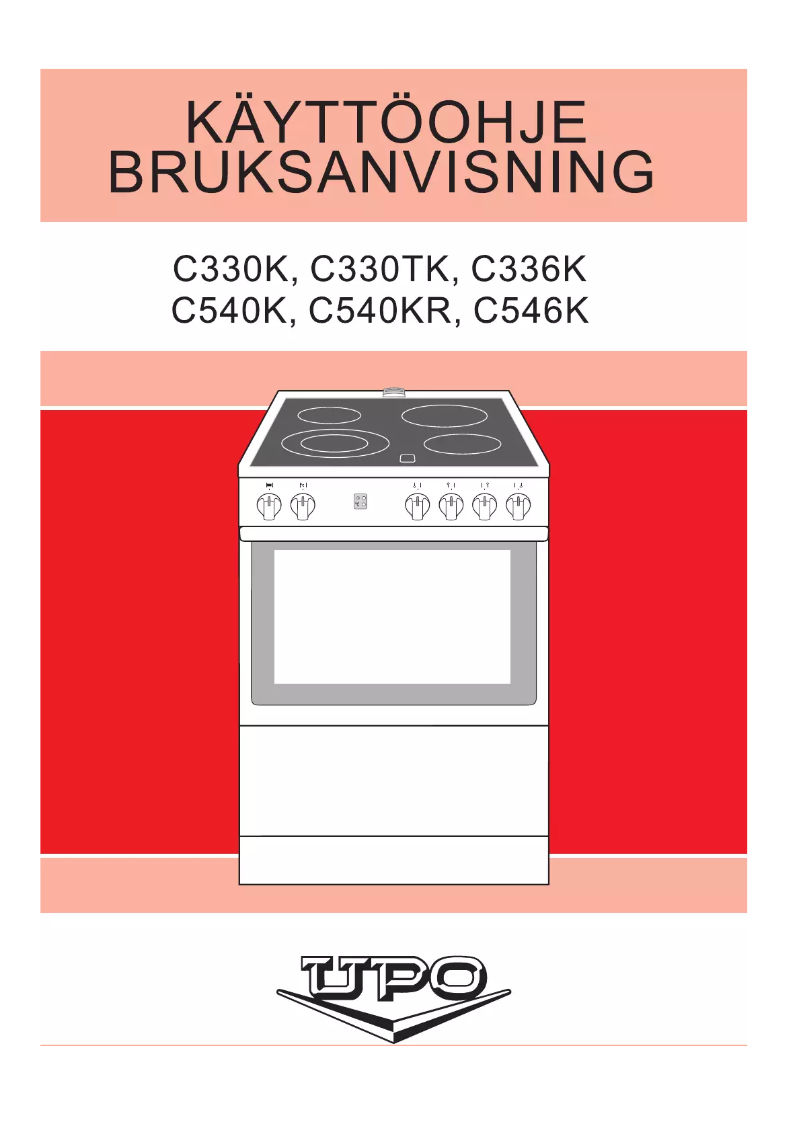 Page 1 de la notice Manuel utilisateur UPO C330TK