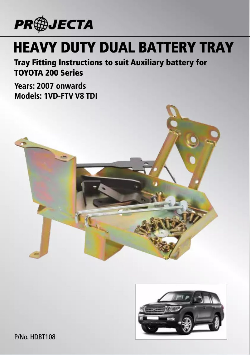 Page 1 de la notice Manuel utilisateur Projecta HDBT108
