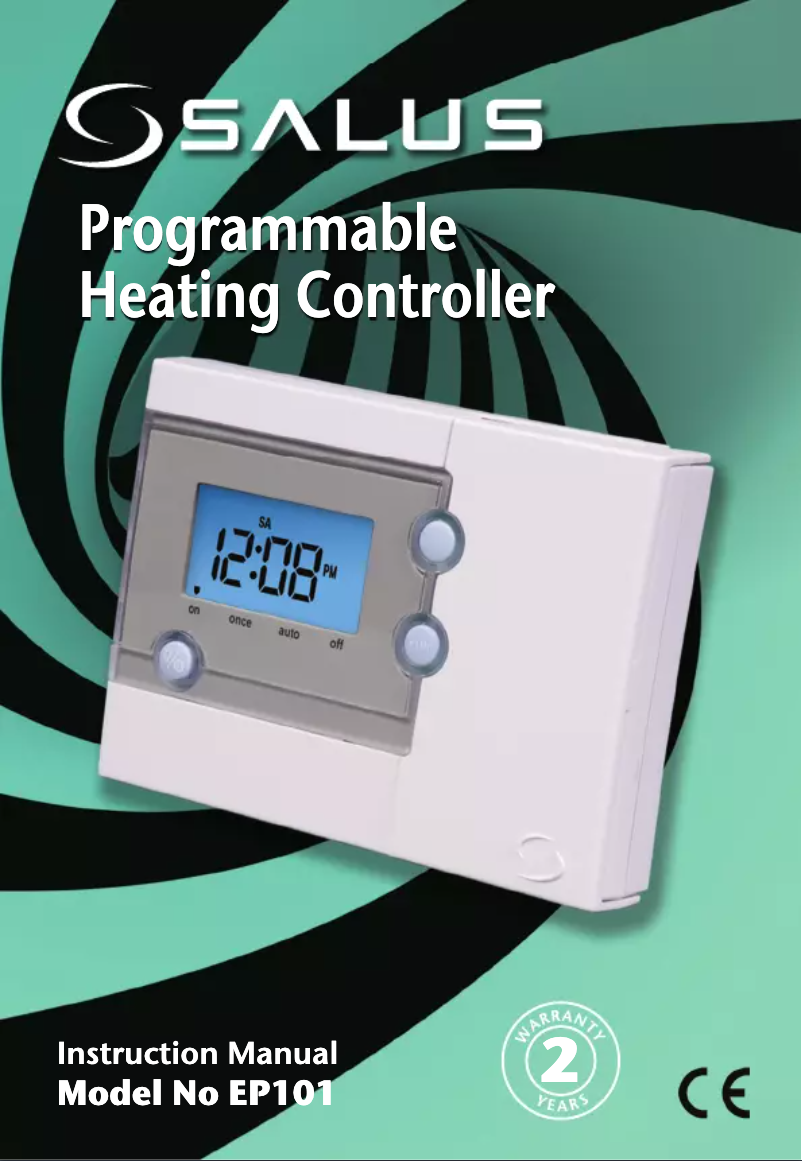 Page 1 de la notice Manuel utilisateur Salus EP101