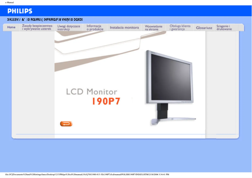 Página 1 del manual Manual de usuario Philips LongLife R14L2F