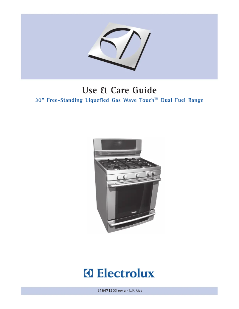 Page 1 de la notice Manuel utilisateur Electrolux EW3LDF65GS