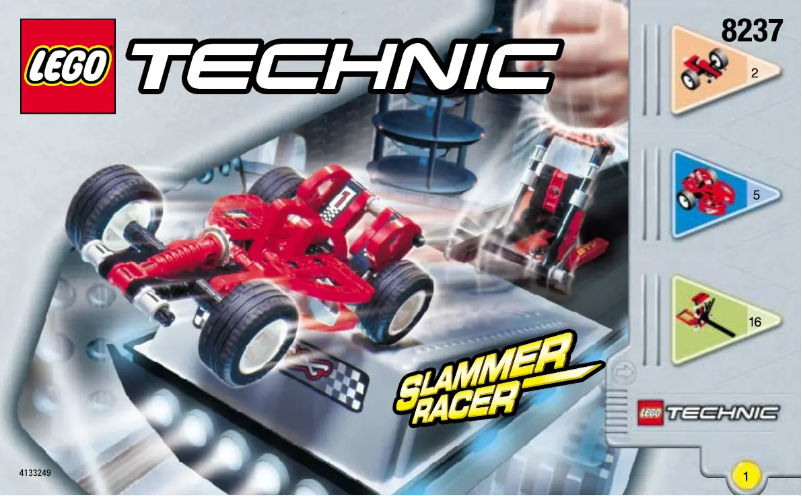 Page 1 de la notice Manuel utilisateur Lego Slammer Racer