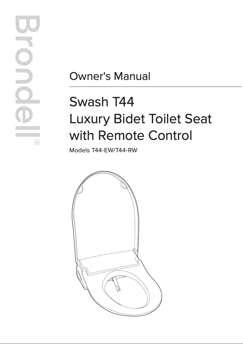 Image de la première page du manuel de l'appareil Swash Thinline T44-RW