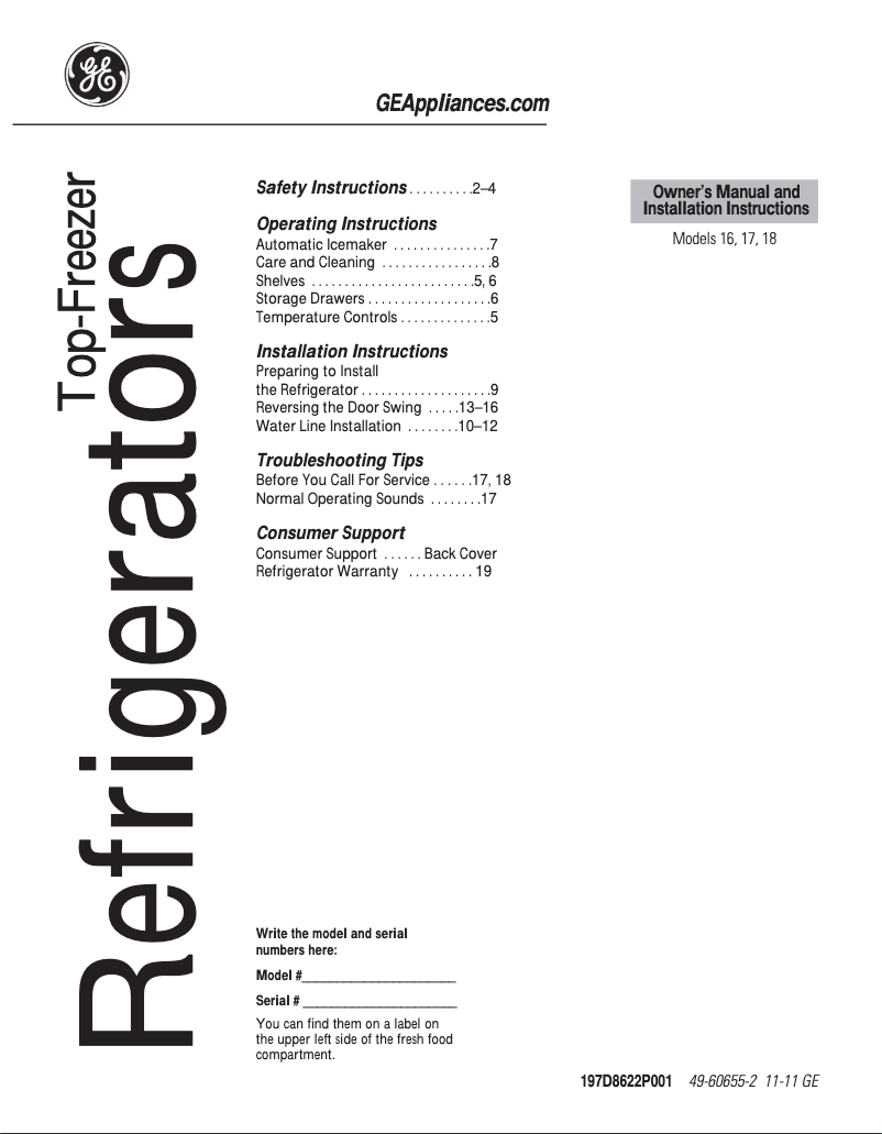 Página 1 del manual Manual de usuario Hotpoint HTN17CBDRCC