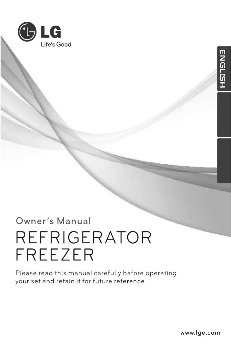 Page 1 de la notice Manuel utilisateur LG GR-M562GQD