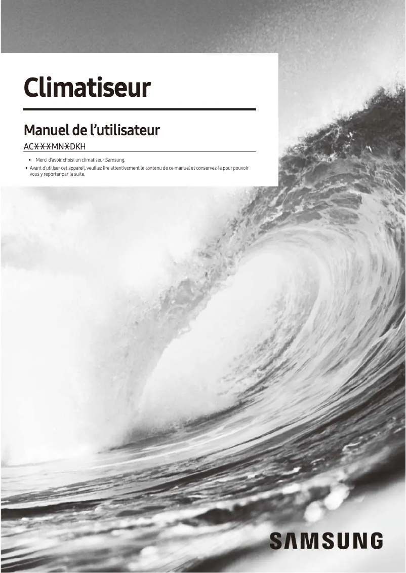 Página 1 del manual Manual de usuario Samsung AC090MN4DKH