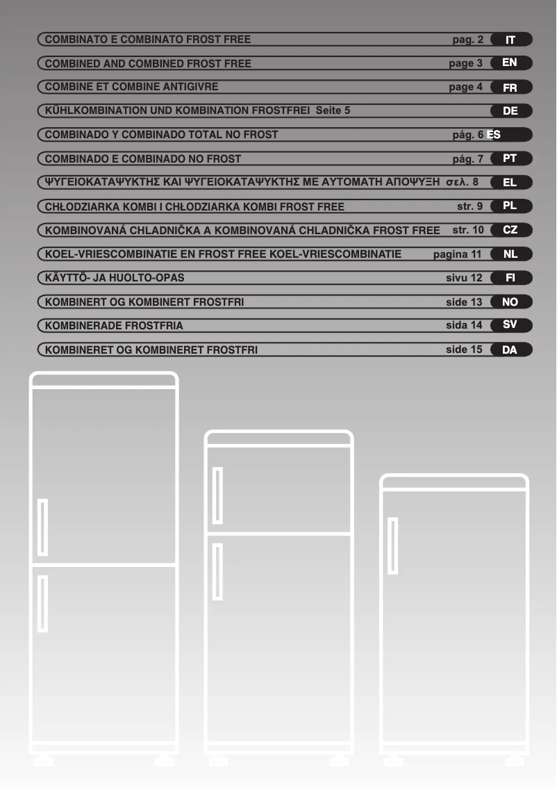 Página 1 del manual Manual de usuario Hoover HCF 5190B