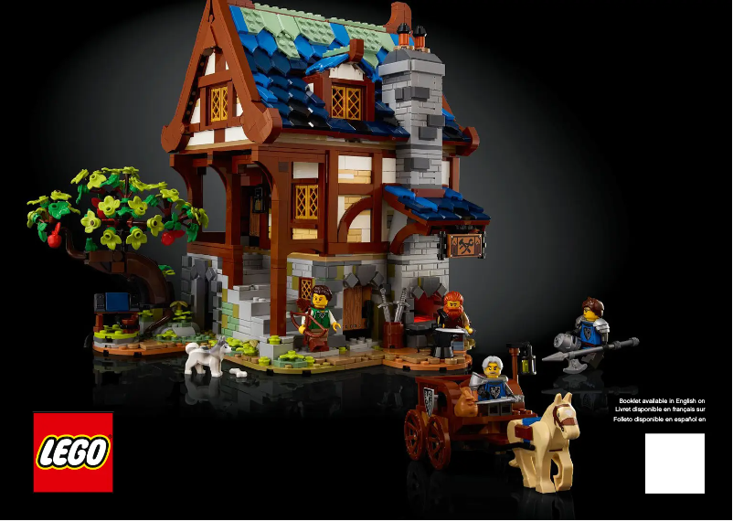 Page 1 de la notice Manuel utilisateur Lego Ideas 21325