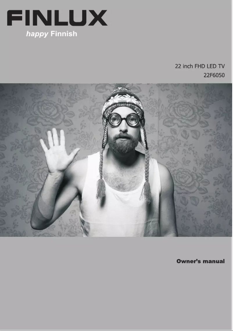 Page 1 de la notice Manuel utilisateur Finlux 22F6050