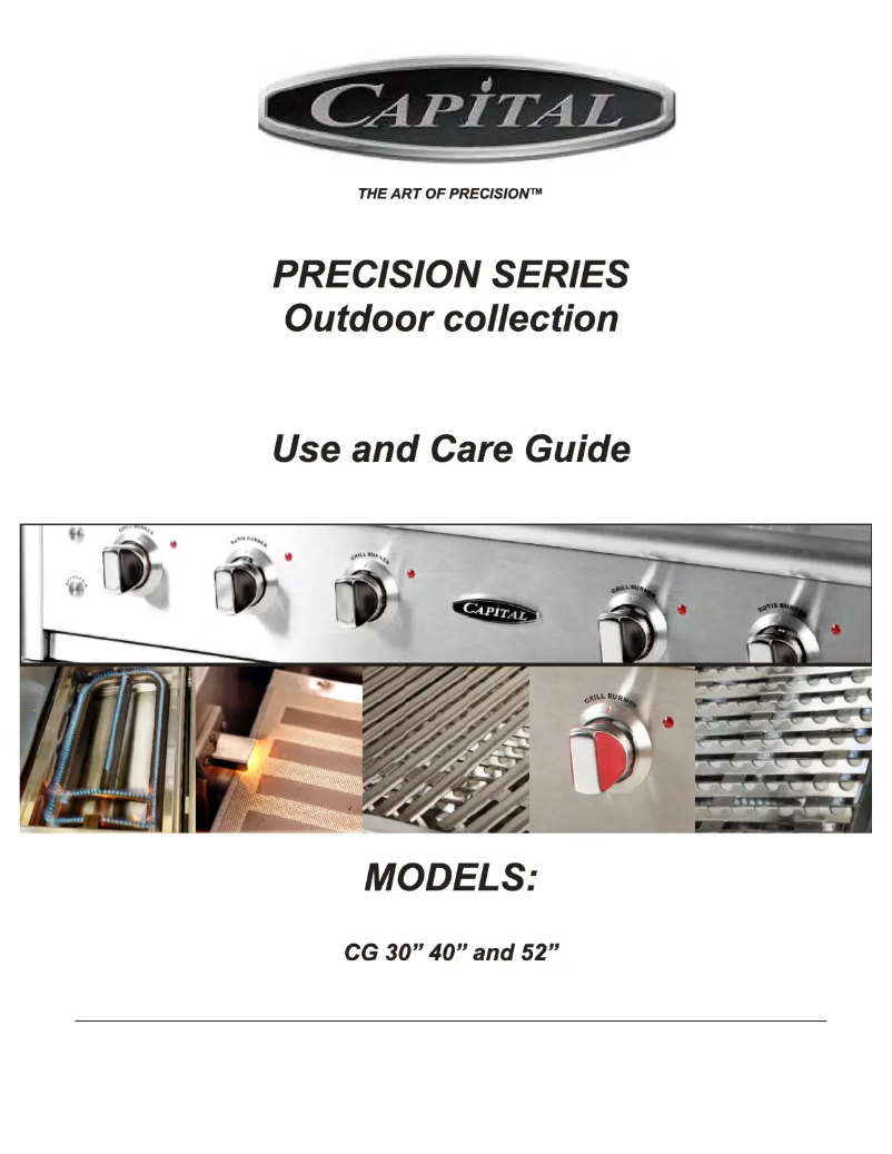 Page 1 de la notice Manuel utilisateur Capital Precision ACG52RBI