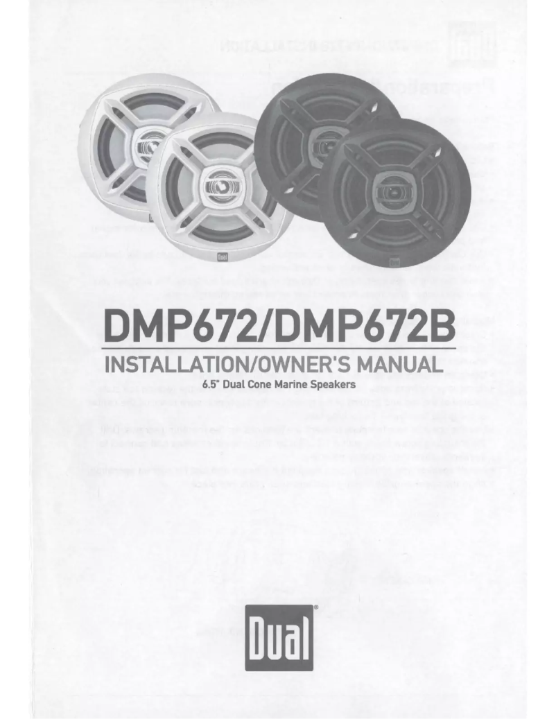 Page 1 de la notice Manuel utilisateur Dual MCP1337BTB