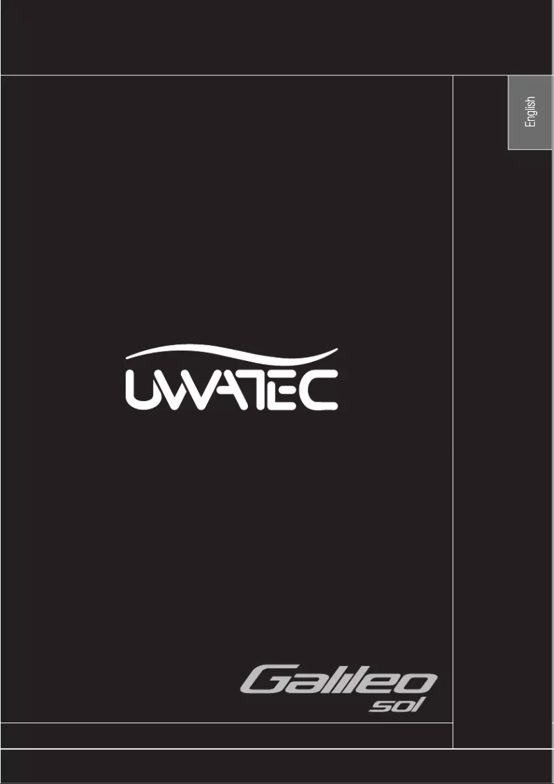 Page 1 de la notice Manuel utilisateur Uwatec Galileo Sol