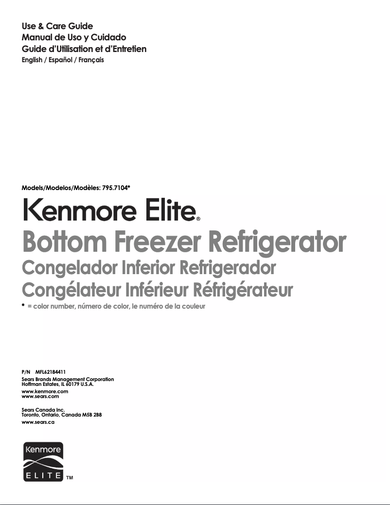 Page 1 de la notice Manuel utilisateur LG 71042